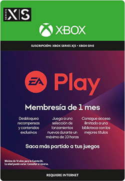 Suscripción EA Play 1 mes para Xbox Suscripción EA Play 1 mes para Xbox