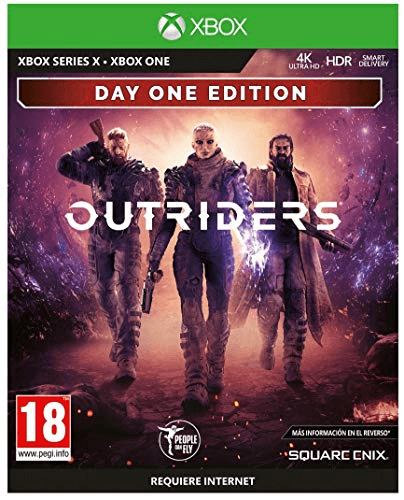 Carátula de Outriders Day One Edition - Xbox Series | One Carátula de Outriders Day One Edition - Xbox Series | One