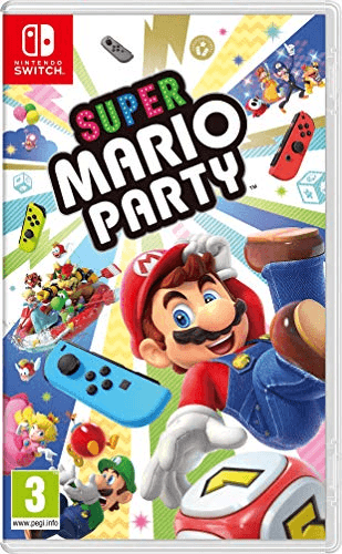 Carátula de Super Mario Party - Nintendo Switch - Importación inglesa en castellano Carátula de Super Mario Party - Nintendo Switch - Importación inglesa en castellano
