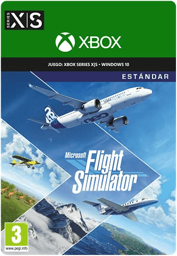 Carátula de Microsoft Flight Simulator Standard Edition | Código digital para PC y Xbox Series X | S para Multiplataforma