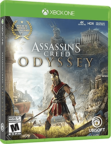 Carátula de Assassin's Creed Odyssey Importación italiana en castellano  para Xbox