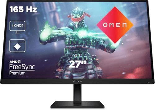 Carátula de HP OMEN 27s Monitor Gaming 27" FHD 1920 x 1080 a 240Hz, IPS, 16:9, 1ms, HDMI, Antirreflejo,AMD FreeSync Premium, Compatible con Consolas Negro para PC
