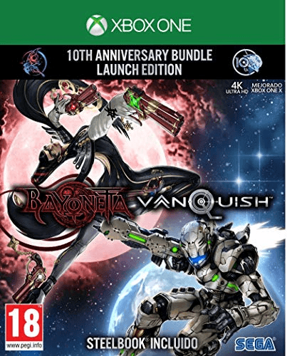 Carátula de Bayonetta & Vanquish - 10th Anniversary Bundle Limited Edition - Xbox One Carátula de Bayonetta & Vanquish - 10th Anniversary Bundle Limited Edition - Xbox One