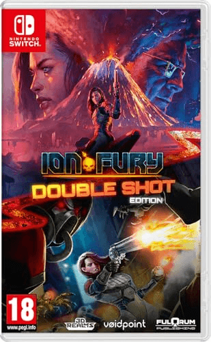 Carátula de Ion Fury: Double Shot Edition -Nintendo Switch Carátula de Ion Fury: Double Shot Edition -Nintendo Switch