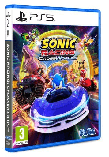Oferta para el producto Sonic Racing CrossWorlds - PS5 para PlayStation por solo € Carátula de Sonic Racing CrossWorlds - PS5 para PlayStation