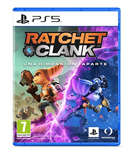 Carátula de Ratchet & Clank: Una Dimensión Aparte - PlayStation 5 Carátula de Ratchet & Clank: Una Dimensión Aparte - PlayStation 5