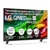 Carátula de LG 65QNED85A6C - TV 65", 4K QNED EVO, Smart TV, WebOS 25, Procesador Potente e Inteligente, MiniLED AI, Super Upscaling, Dolby Vision y Dilgital Plus, Alexa/Google Assistant, Negro