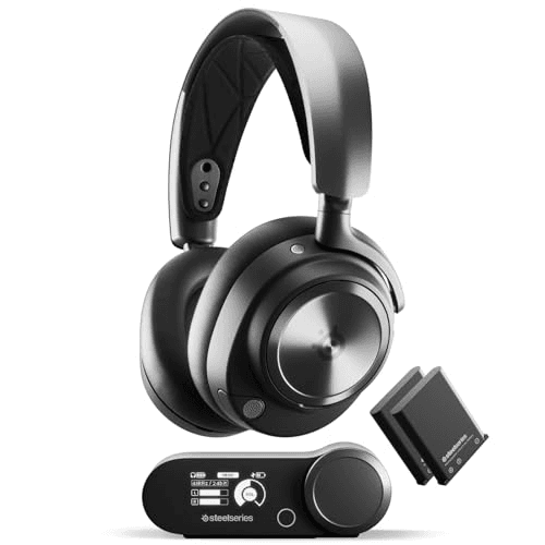 Oferta para el producto SteelSeries Arctis Nova Pro Wireless Xbox, PC, PS5, PS4, Switch, Mobile para Multiplataforma por solo € Carátula de SteelSeries Arctis Nova Pro Wireless Xbox, PC, PS5, PS4, Switch, Mobile para Multiplataforma