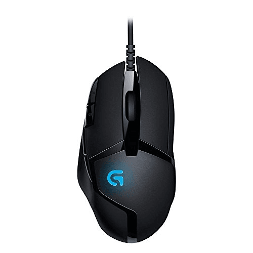 Carátula de Logitech G402 Hyperion Fury Ratón Gaming con Cable, Seguimento Óptico 4,000 DPI, Peso Reducido, 8 Botones Programables… para PC