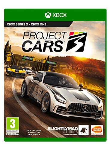 Carátula de Project Cars 3 - Xbox One - Importación italiana en castellano