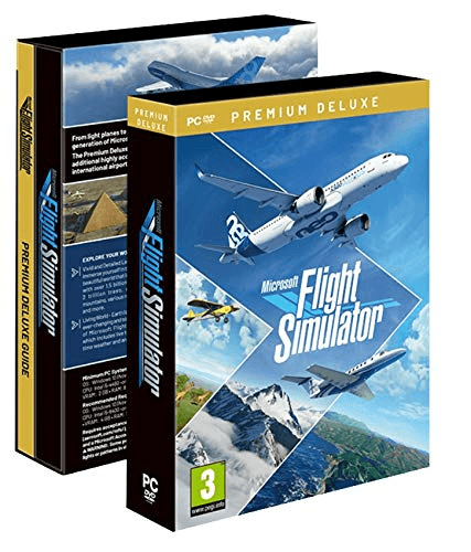Carátula de Microsoft Flight Simulator - Premium Deluxe Edition para PC