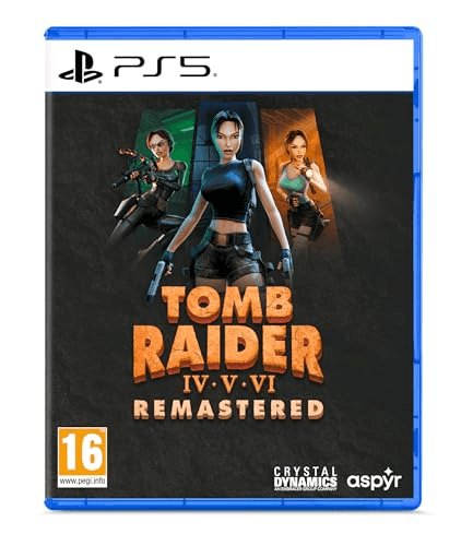 Carátula de Tomb Raider IV-VI Remastered Starring Lara Croft - PS5 para PlayStation