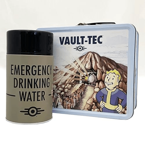 Oferta para el producto Fiambrera y petaca Fallout Clean Vault-Tec para Multiplataforma por solo 26.87€ Carátula de Fiambrera y petaca Fallout Clean Vault-Tec para Multiplataforma
