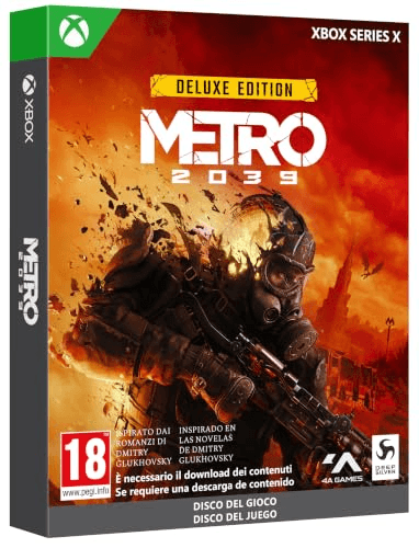 Carátula de Metro 2039 Deluxe Edition - Xbox Carátula de Metro 2039 Deluxe Edition - Xbox