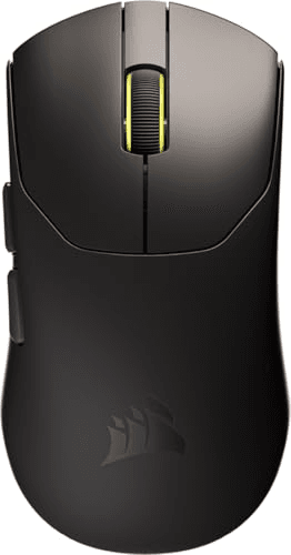 Carátula de Corsair Sabre v2 Pro Ultralight Wireless FPS Ratón Gaming – 33K dpi, 36g Peso, 8,000Hz Sondeo Avanzado, Interruptores Mecánicos, hasta 70 Horas de Duración de la Batería, Web Hub – Negro para PC