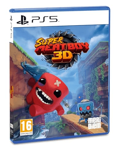 Carátula de SUPER MEAT BOY 3D - PlayStation 5