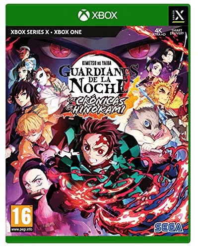 Carátula de Guardianes de la Noche: Kimetsu No Yaiba - Las Crónicas de Hinokami XSRX ESP para Xbox