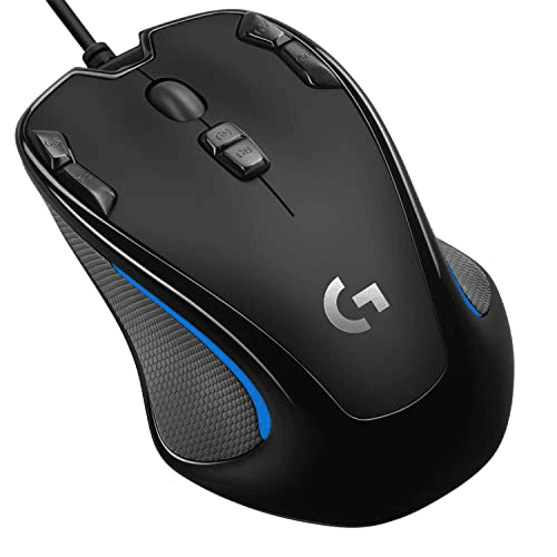 Carátula de Logitech G300s Ratón Gaming con Cable, Ambidiestro, RGB, Peso Reducido, 9 Botones Programables, Memoria Integrada, PC…