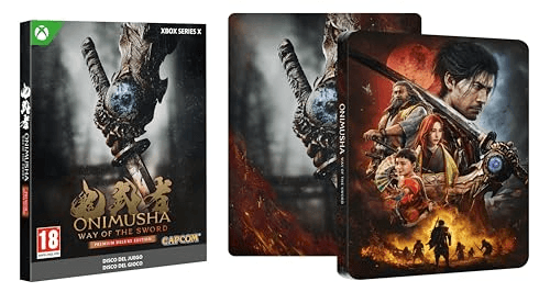 Carátula de Onimusha Way of the Sword Steelbook Deluxe - Xbox