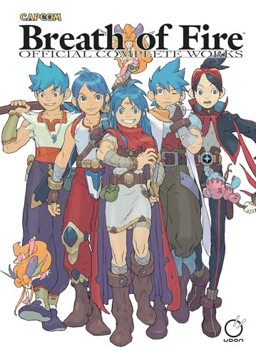 Carátula de Breath of Fire: Official Complete Works Hardcover para Multiplataforma Carátula de Breath of Fire: Official Complete Works Hardcover para Multiplataforma