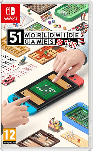 Carátula de 51 Worldwide Games - Nintendo Switch Carátula de 51 Worldwide Games - Nintendo Switch