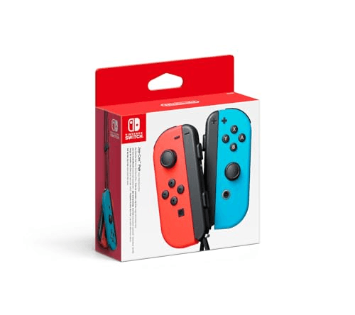 Carátula de Nintendo - Mando Joycon Set, Color Azul Y Rojo (Nintendo Switch)