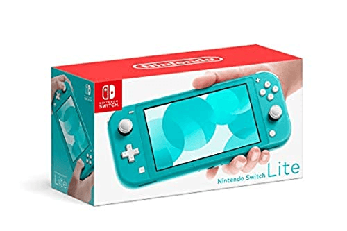 Carátula de Nintendo Switch Lite - Consola Azul Turquesa