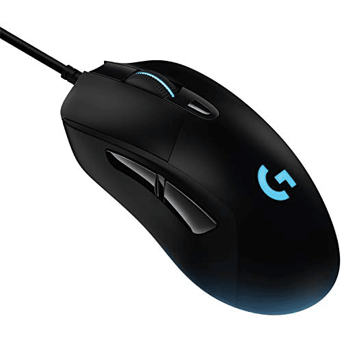 Carátula de Logitech G403 LIGHTSPEED Ratón Gaming Cableado, Captor HERO 16K, 25,600 DPI, Pesos Ajustables, 6 Botones Programables… para PC