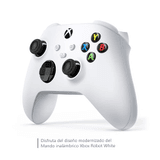 Oferta para Xbox Wireless Controller Robot White para Xbox Series X|S, Xbox One, Windows 10/11, iOS y Android por solo 49,99 € Carátula de Xbox Wireless Controller Robot White para Xbox Series X|S, Xbox One, Windows 10/11, iOS y Android