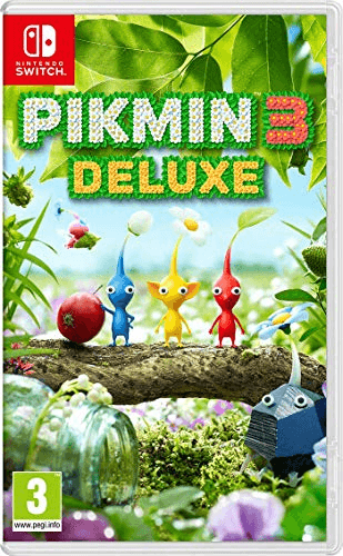 Carátula de Pikmin 3 Deluxe para Nintendo Carátula de Pikmin 3 Deluxe para Nintendo