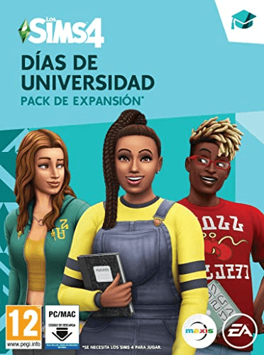 Carátula de Los Sims 4 - Días de Universidad (La caja contiene un código de descarga - Origin) para PC Carátula de Los Sims 4 - Días de Universidad (La caja contiene un código de descarga - Origin) para PC
