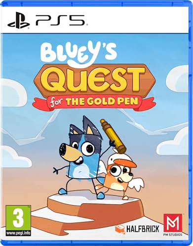 Carátula de Bluey's Quests for the Gold Pen - PS5 para PlayStation
