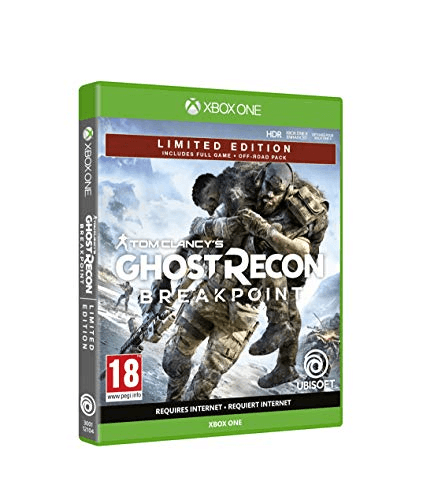 Carátula de Ghost Recon Breakpoint (Edición Exclusiva Amazon) para Xbox Carátula de Ghost Recon Breakpoint (Edición Exclusiva Amazon) para Xbox