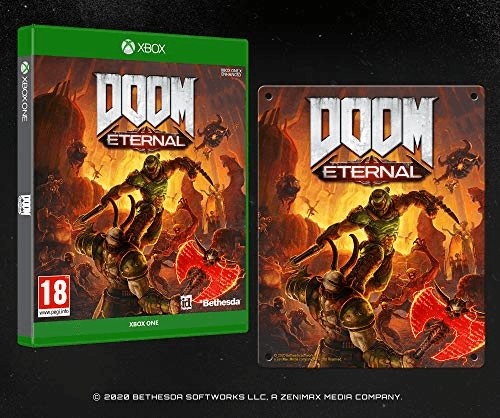 Oferta para el producto DOOM Eternal con póster metálico Exclusiva Amazon - Xbox One Importación inglesa en castellano por solo € Carátula de DOOM Eternal con póster metálico Exclusiva Amazon - Xbox One Importación inglesa en castellano