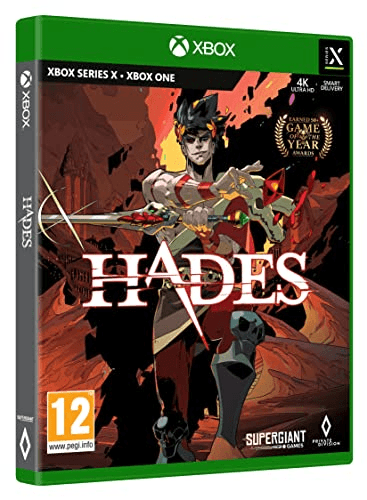 Carátula de Hades Xbox Carátula de Hades Xbox