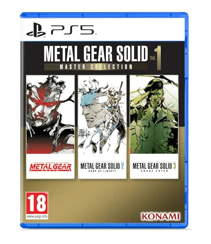Carátula de Metal Gear Solid Master Collection Vol. 1 - PS5 para PlayStation