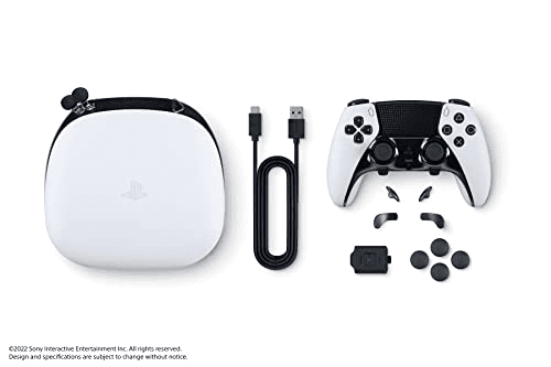 Oferta para el producto Mando inalámbrico DualSense Edge blanco - PlayStation 5 por solo € Carátula de Mando inalámbrico DualSense Edge blanco - PlayStation 5