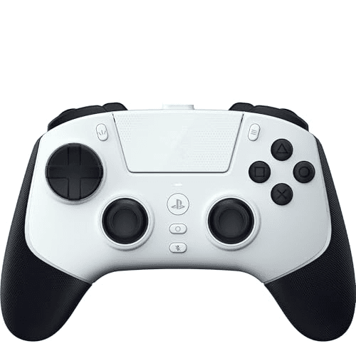 Oferta para el producto Razer Raiju V3 Pro - Mando inalámbrico e-sports para PlayStation 5 y PC - 4 botones extraíbles y 2 garras de agarre - sticks analógicos TMR - Pro HyperTrigger - Botones Mecha-Táctiles | Blanco por solo 175€ Carátula de Razer Raiju V3 Pro - Mando inalámbrico e-sports para PlayStation 5 y PC - 4 botones extraíbles y 2 garras de agarre - sticks analógicos TMR - Pro HyperTrigger - Botones Mecha-Táctiles | Blanco