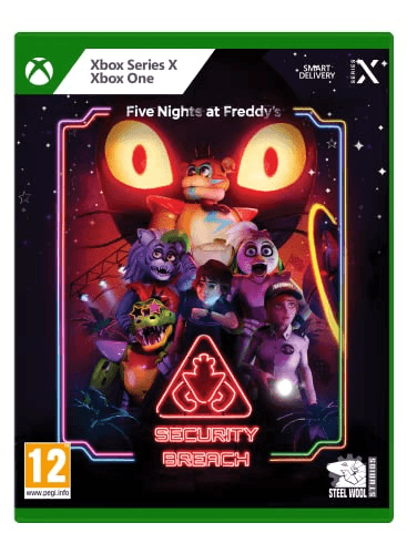 Carátula de Five Nights at Freddy's: Security Breach (Xbox Series X/Xbox One) Carátula de Five Nights at Freddy's: Security Breach (Xbox Series X/Xbox One)