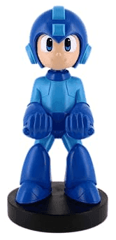 Carátula de Exquisite Gaming - Cable Guy Mega Man, Soporte para mando de consola/smartphone - Licencia de Capcom para Multiplataforma