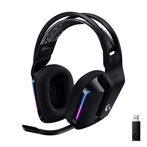 Carátula de Auriculares Inalámbricos Logitech G733 LIGHTSPEED LIGHTSYNC RGB 29h batería para Multiplataforma