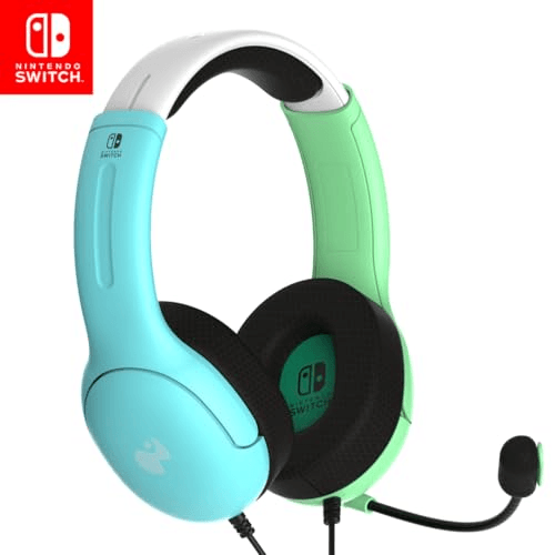 Carátula de PDP - Auriculares LVL40 Stereo Nintendo Switch Azul y Verde (Nintendo Switch)