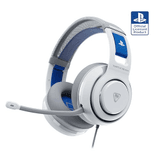 Carátula de Turtle Beach Atlas 200 Blanco Auriculares de Juego con Cable con Licencia Oficial para PlayStation, PS5, PS4, transductores Nanoclear de 50 mm, micrófono con función de Silencio al abatir