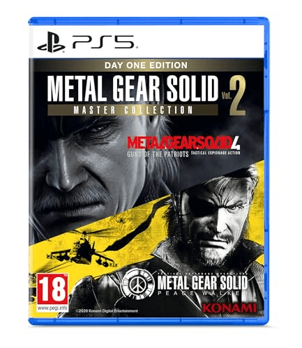 Carátula de Metal Gear Solid: Master Collection Volume 2 – Day One Edition - PS5 para PlayStation