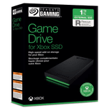 Carátula de Seagate Game Drive SSD for Xbox 1 TB - Unidad en estado sólido externa, 3,5 pulgadas, USB 3.2 Gen 1, con iluminación LED verde integrada y 3 años Rescue Services (STLD1000400)