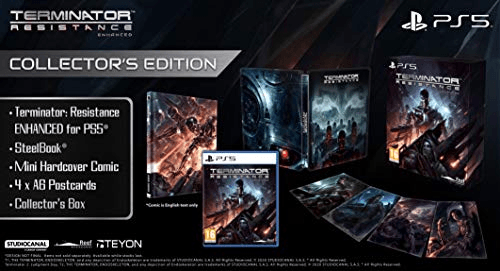 Carátula de Terminator Resistance Enhanced - Collector's Edition para PlayStation Carátula de Terminator Resistance Enhanced - Collector's Edition para PlayStation