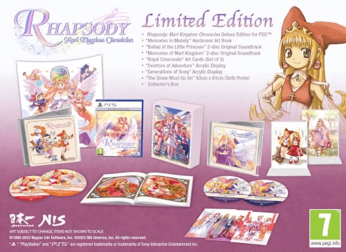 Carátula de Rhapsody: Marl Kingdom Chronicles - Limited Edition (PS5) para PlayStation Carátula de Rhapsody: Marl Kingdom Chronicles - Limited Edition (PS5) para PlayStation