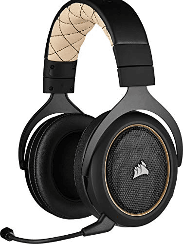 Carátula de Corsair HS70 PRO Wireless - Auriculares para juegos, hasta 12 metros de alcance inalámbrico, compatibles con PC y PS4… para Multiplataforma