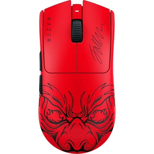 Carátula de Razer Viper V3 Pro Faker Edition - Ratón inalámbrico Ultraligero Esports Gaming - 8K Hz HyperPolling (diseño Ligero de 54g, Sensor Focus Pro 35K dpi, HyperSpeed Wireless) Faker para PC