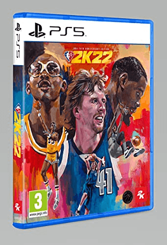 Carátula de NBA 2K22 - 75th Anniversary PlayStation 5 Aniversario